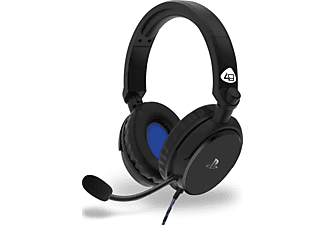 4 GAMERS PRO4-50s Offiziell Lizenziertes Stereo-Gaming-Headset für PS4, schwarz