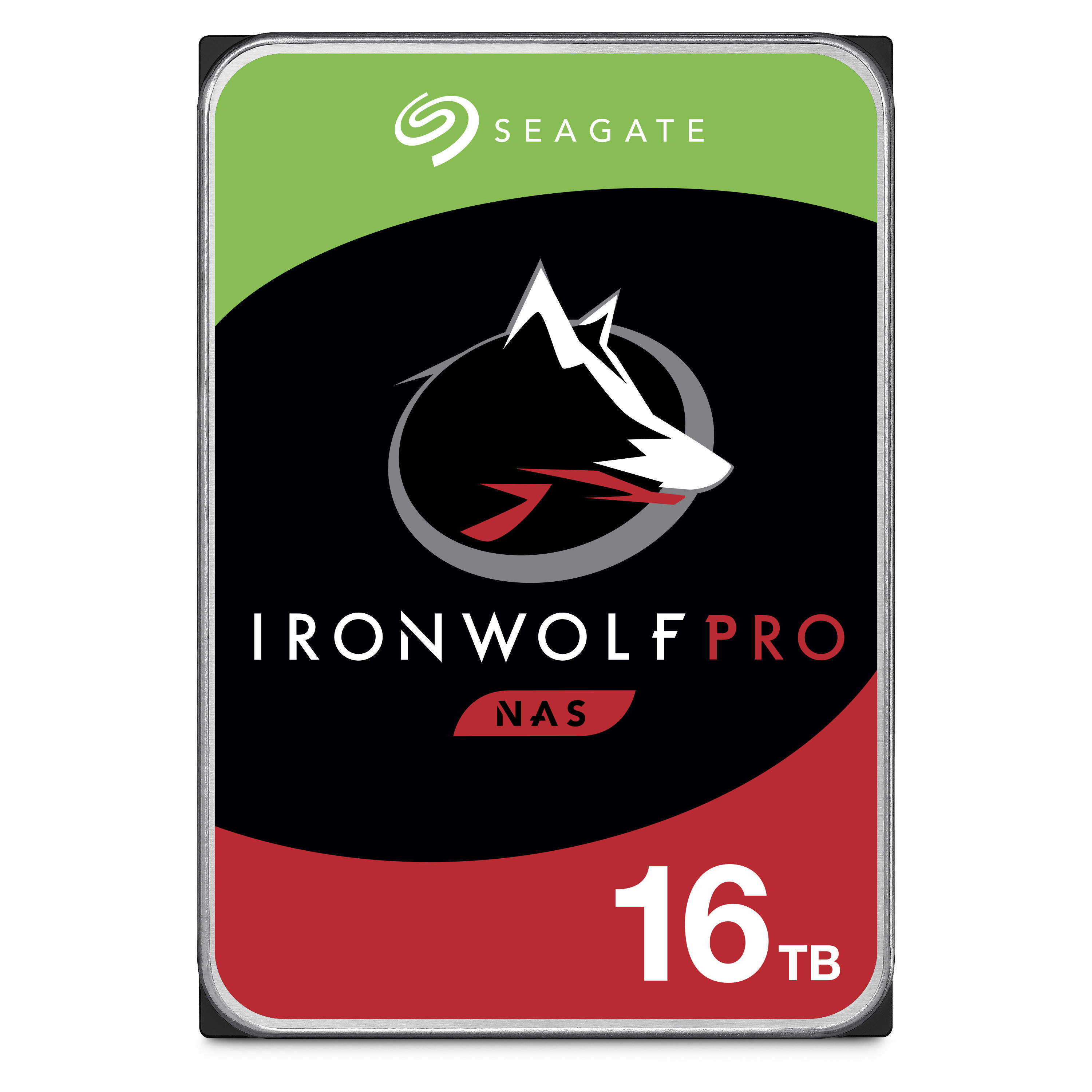 SEAGATE IronWolf Pro Festplatte Retail, 16 TB HDD SATA 6 Gbps, 3,5 Zoll, intern