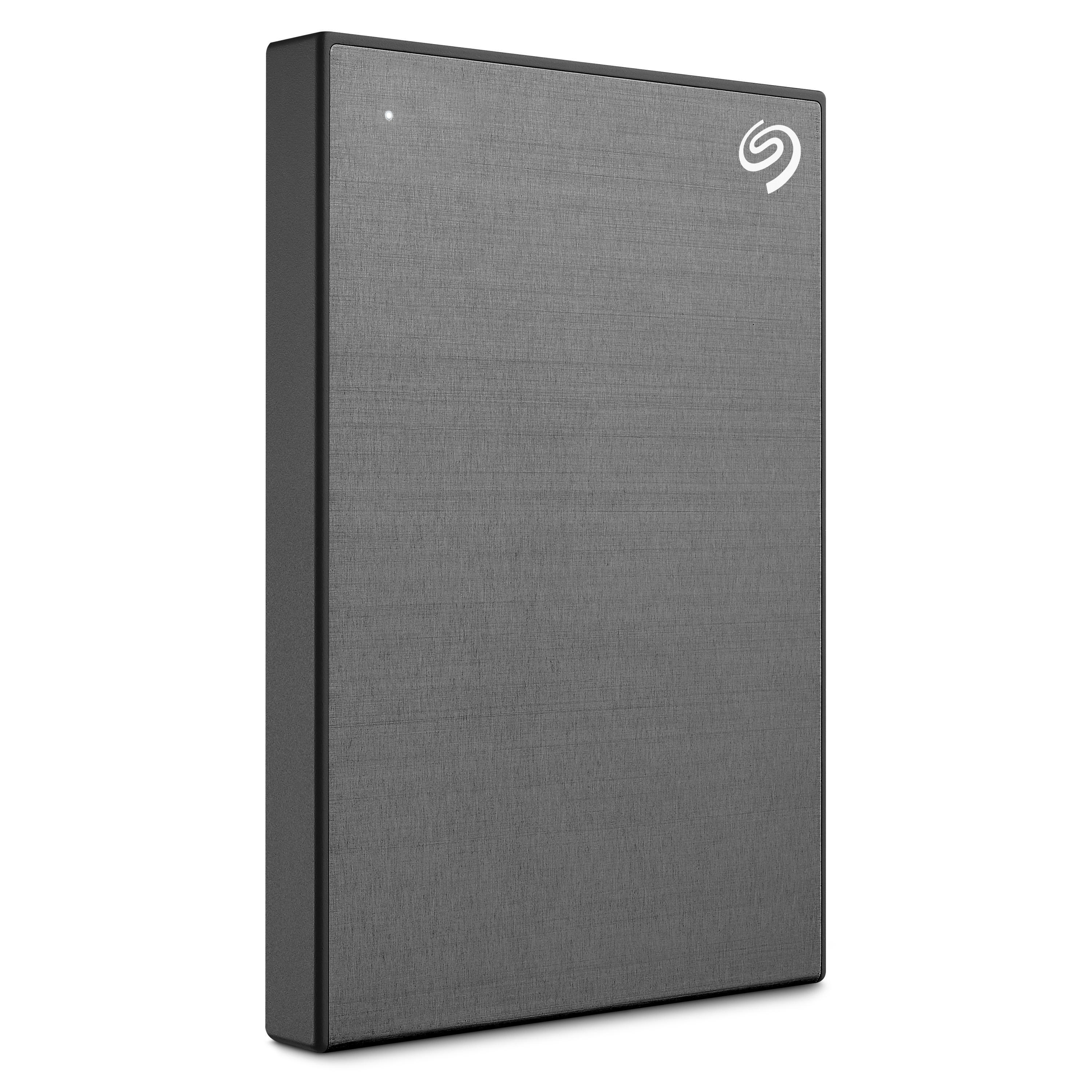 SEAGATE Backup Plus Slim Festplatte, 2 TB HDD, 2,5 Zoll, extern, Grau
