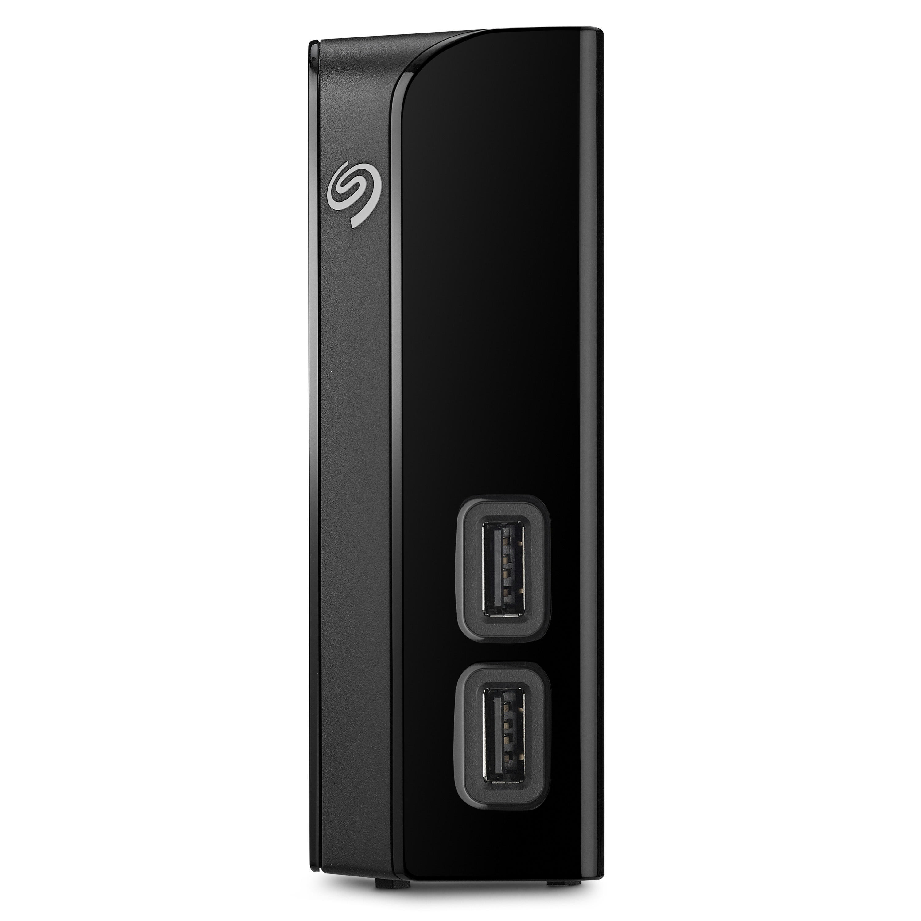 SEAGATE Backup Plus HUB Festplatte, 12 TB HDD, 3,5 Zoll, extern, Schwarz