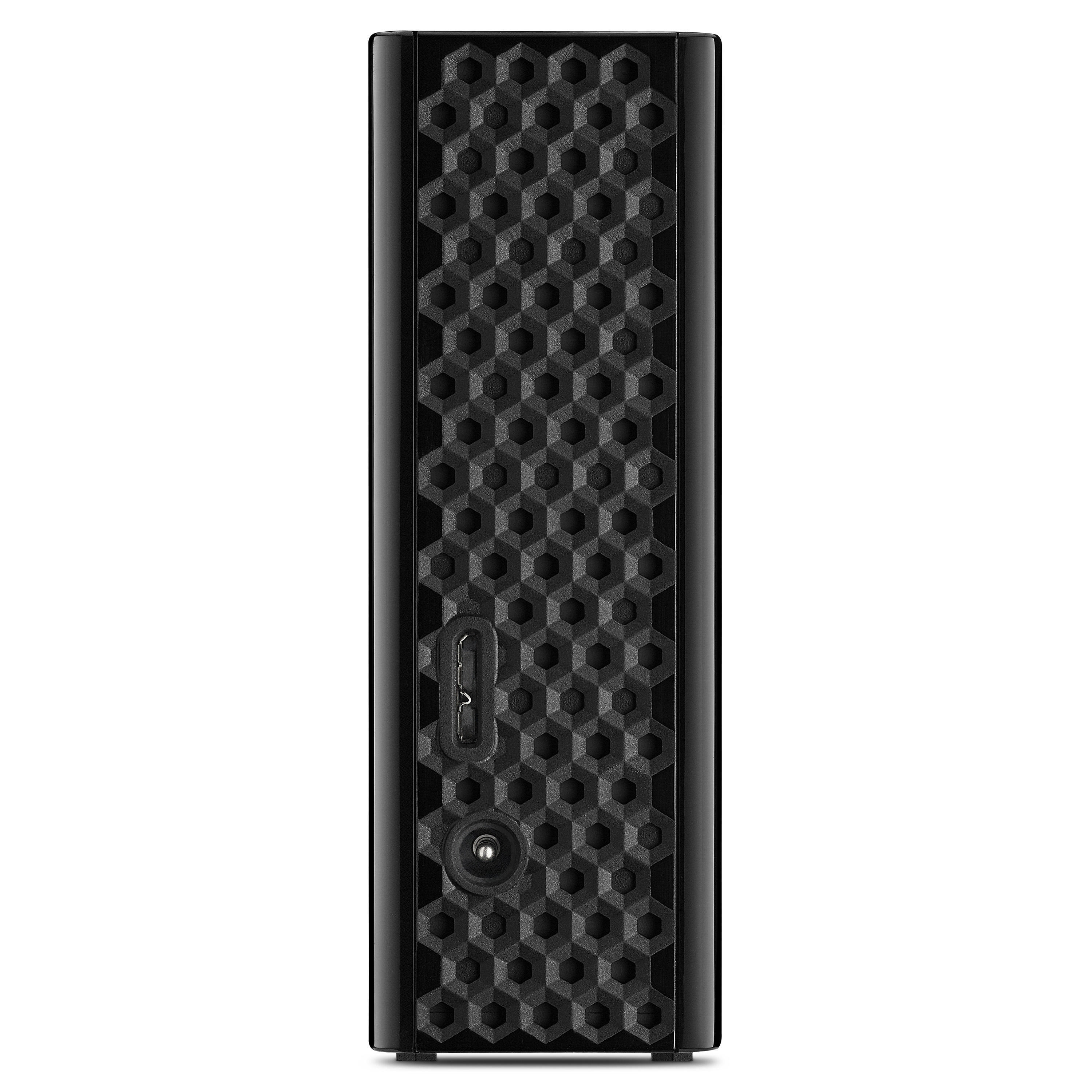 SEAGATE Backup Plus HUB Festplatte, 12 TB HDD, 3,5 Zoll, extern, Schwarz
