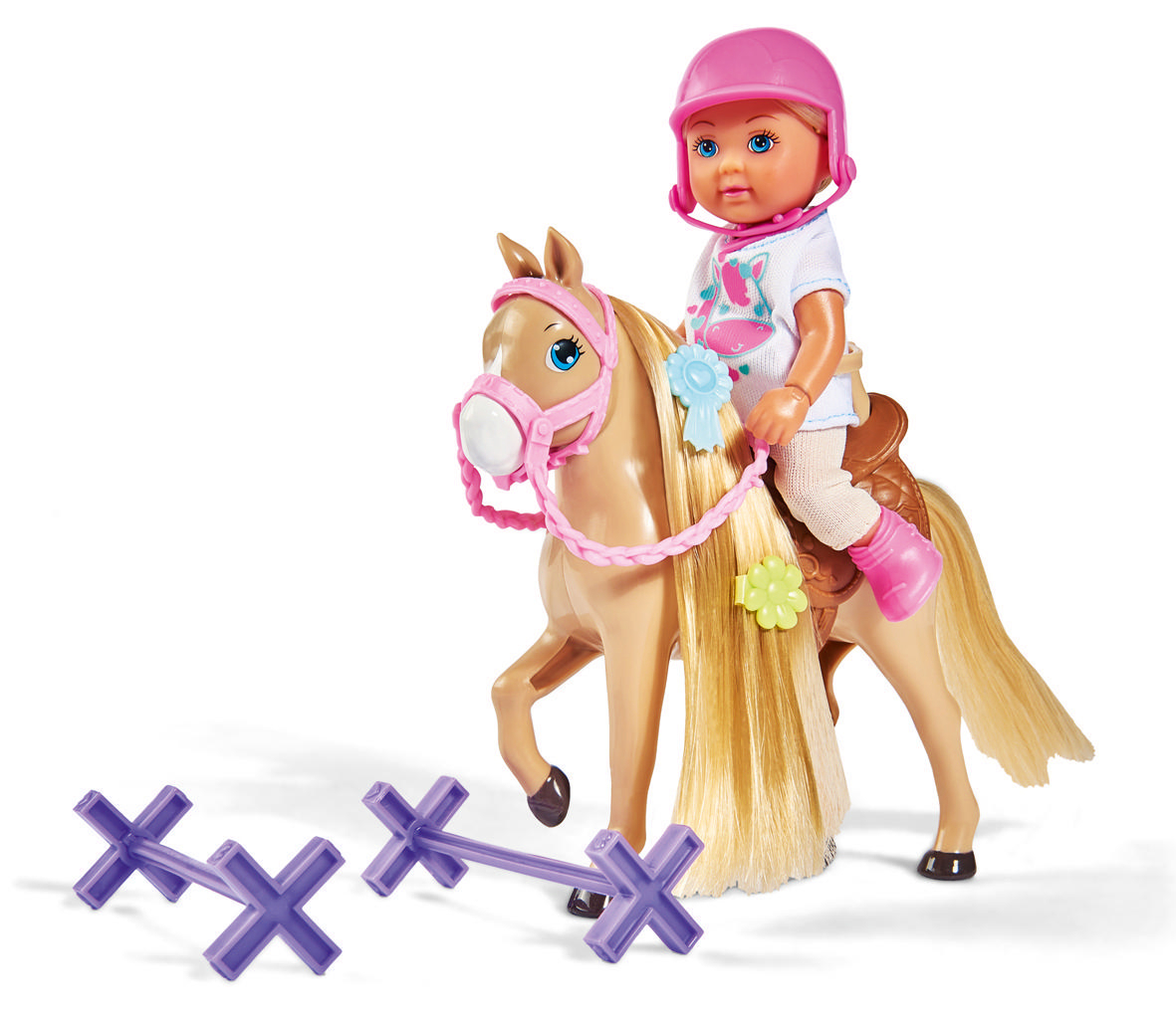 SIMBA TOYS EL Ferienspaß Pferdehof Spielzeugpuppe Mehrfarbig