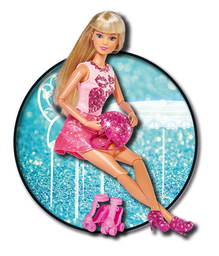 SIMBA TOYS SL Glitter Skates Spielzeugpuppe Mehrfarbig