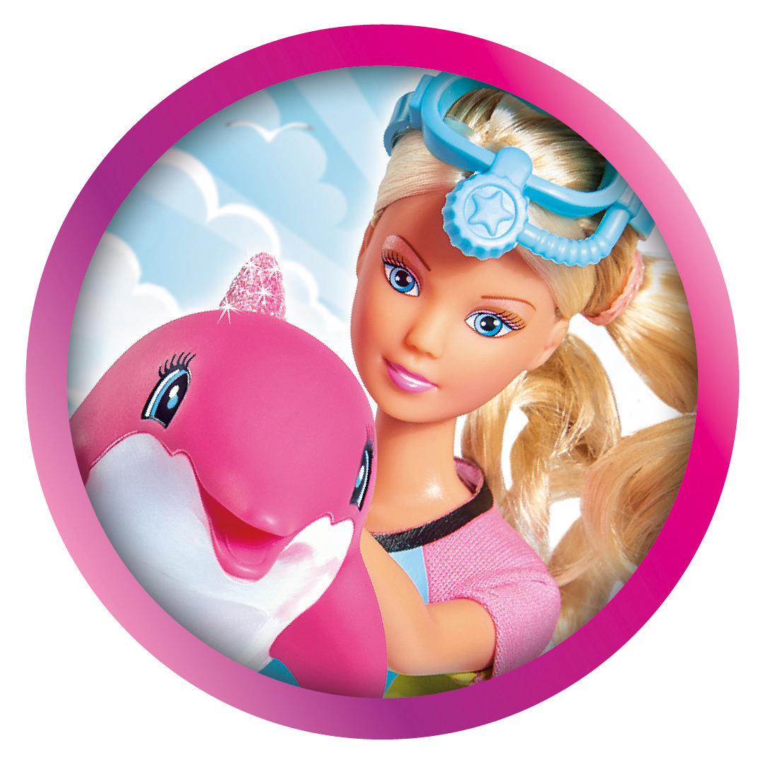 SIMBA TOYS SL Dolphin Fun Spielzeugpuppe Mehrfarbig