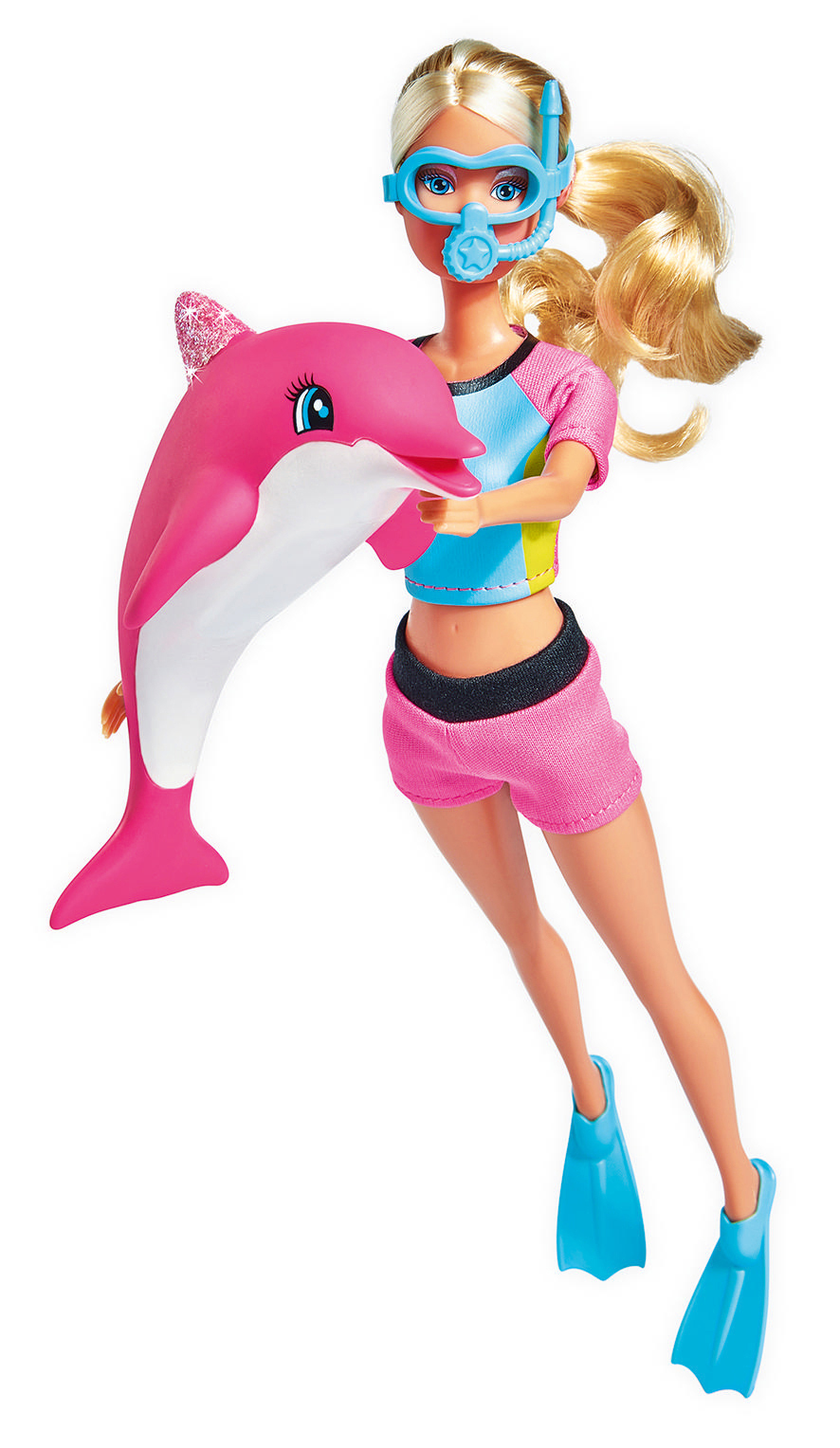 SIMBA TOYS SL Dolphin Fun Spielzeugpuppe Mehrfarbig