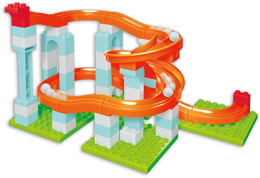 SIMBA TOYS Kugelbahn 62 Teile Spielzeug, Mehrfarbig