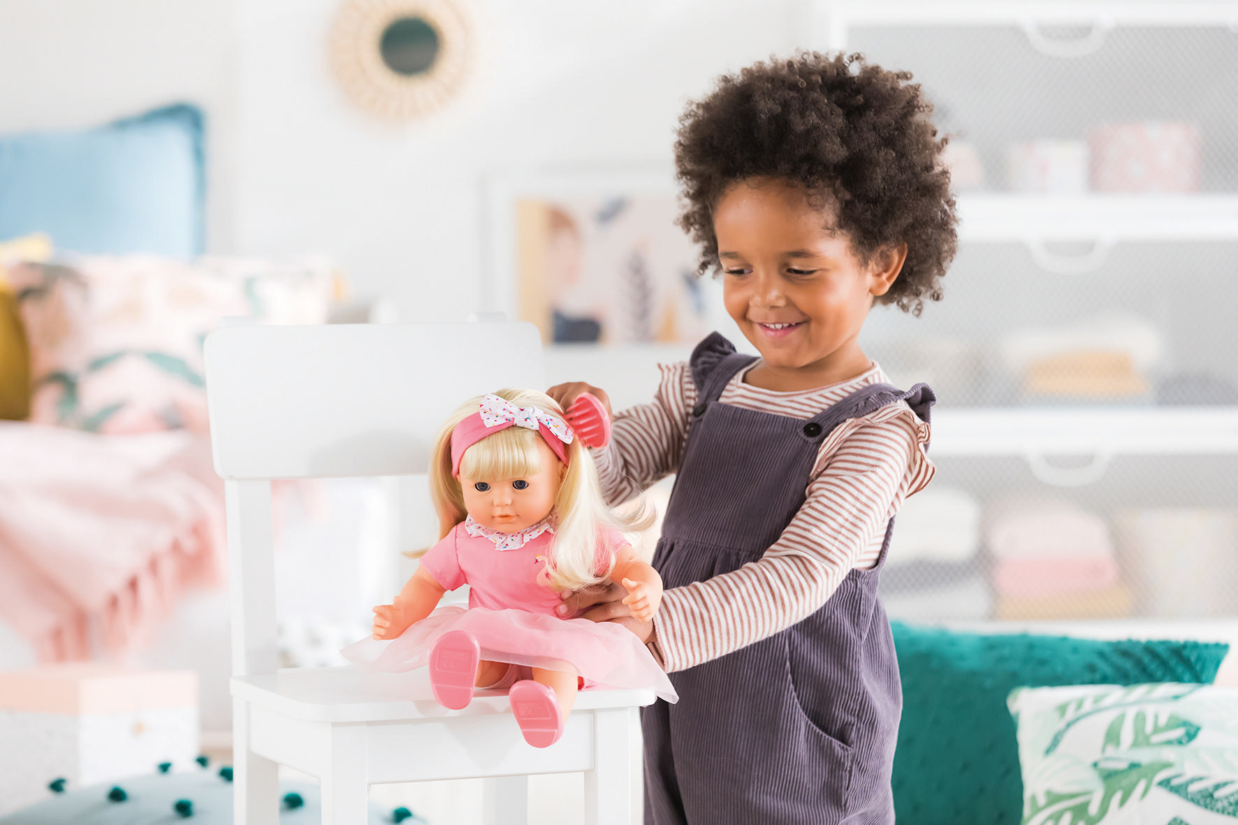 SIMBA TOYS Corolle MGP Adele, blond Puppe Mehrfarbig