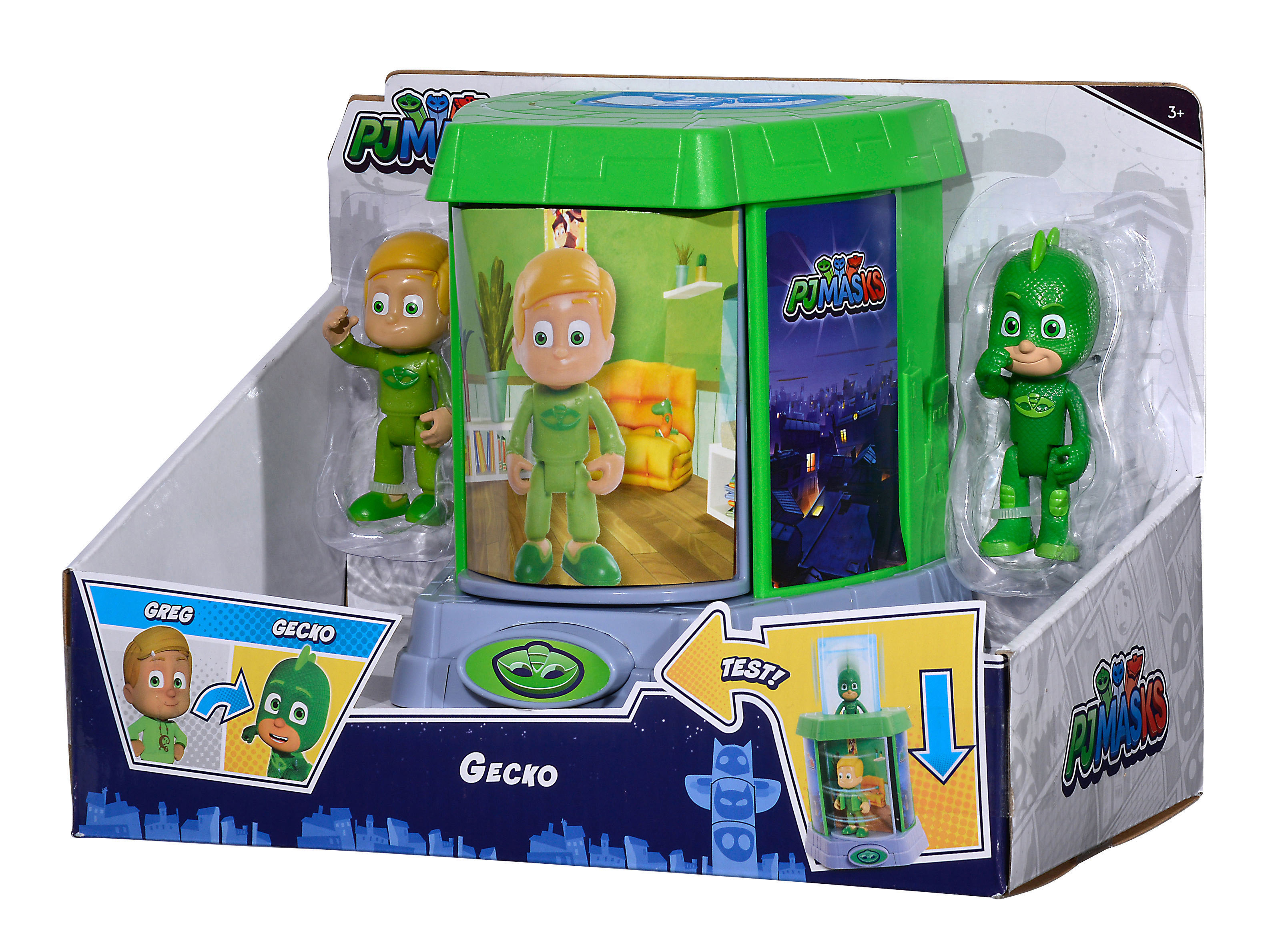 SIMBA TOYS PJM Verwandlung Greg/Gecko Spielzeugset Mehrfarbig | SATURN