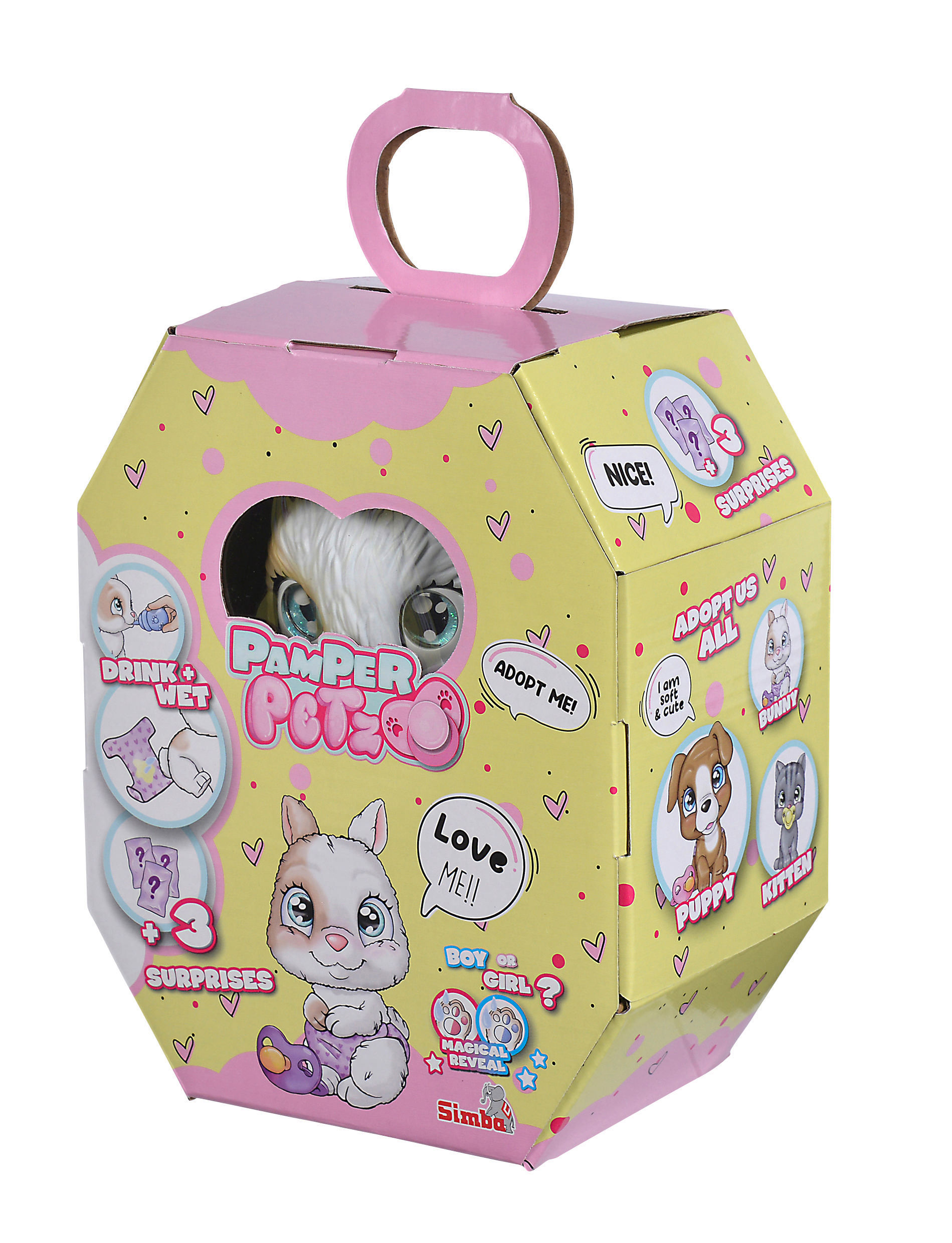 SIMBA TOYS Mehrfarbig Pamper Petz Spielzeug Hase