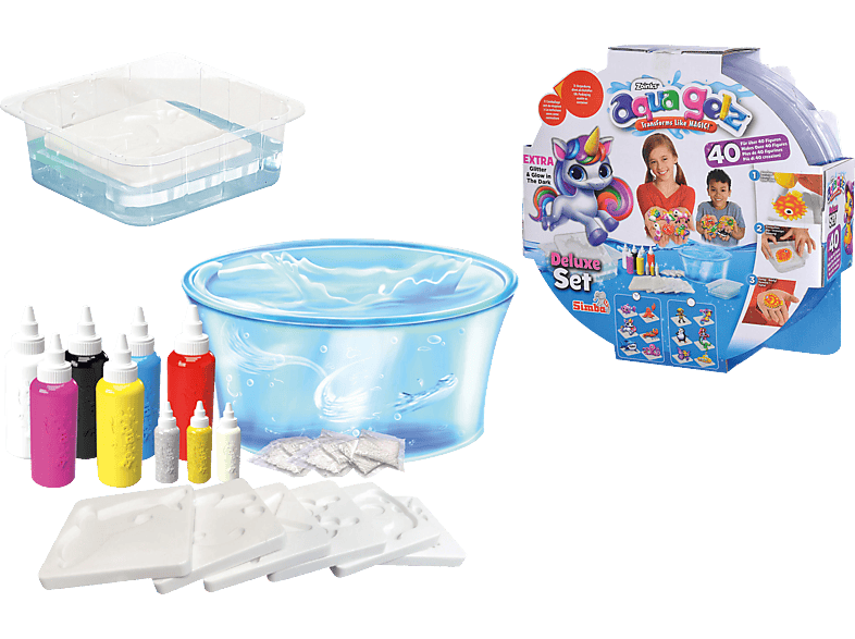 Simba Toys Aqua Gelz Deluxe Set Mal-/Bastelspielzeug, Mehrfarbig |  Mediamarkt