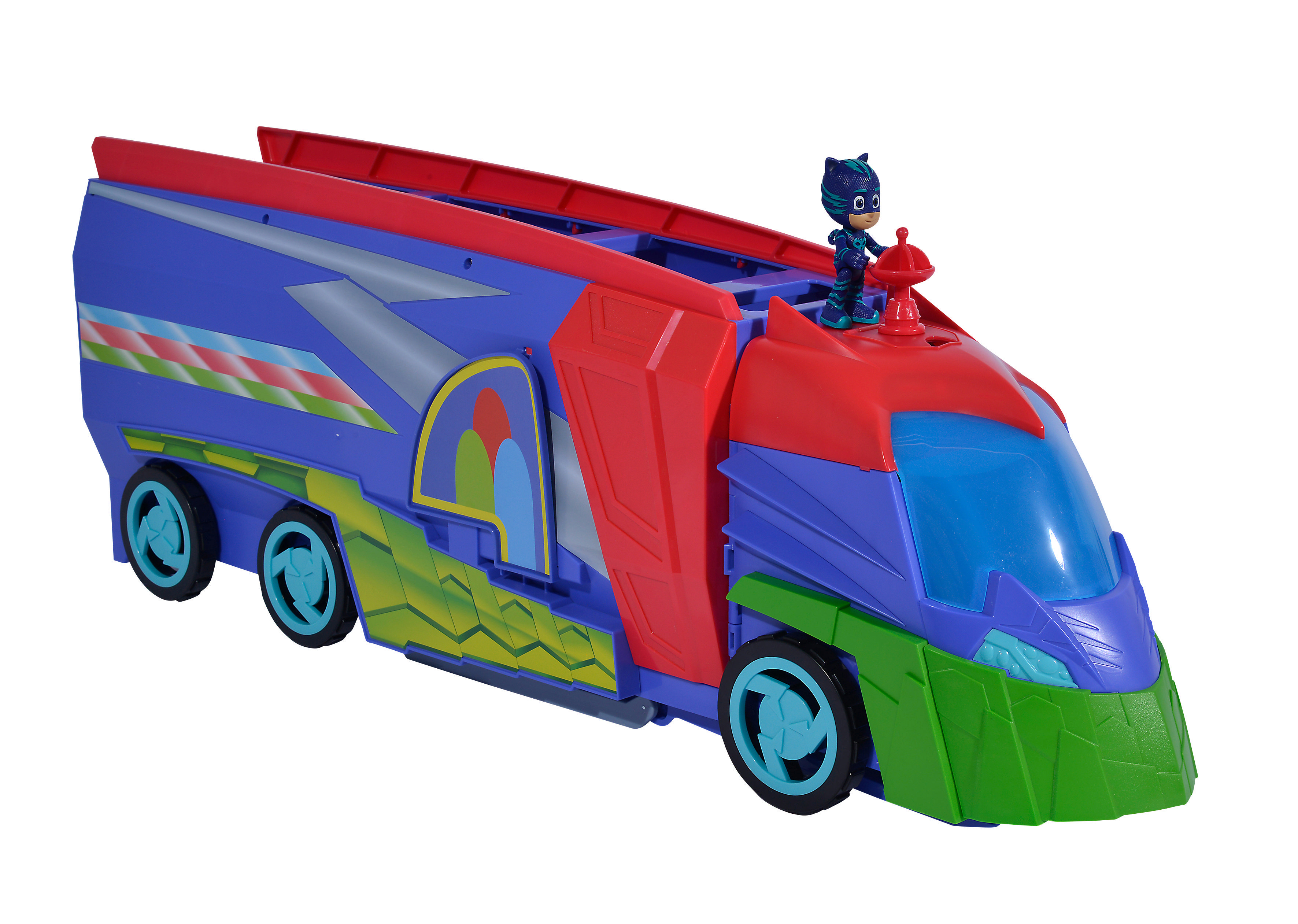 SIMBA TOYS PJM Verwandelbares Hauptquartier Spielset Mehrfarbig
