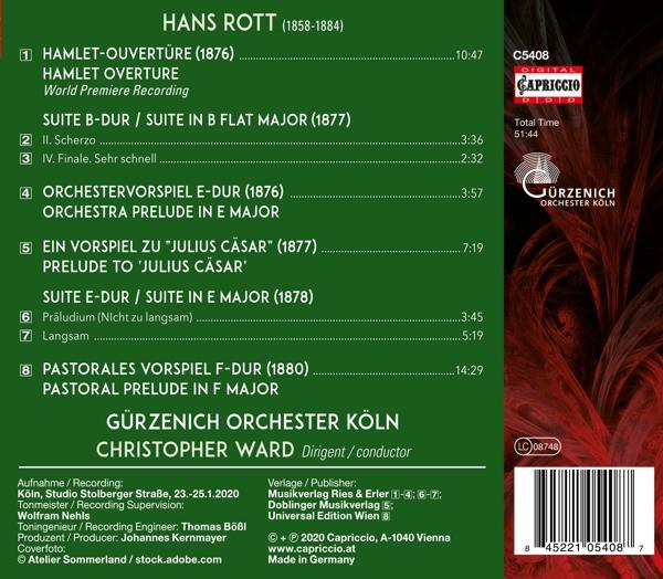 Albumcover mit Text, einschließlich Titelliste und Credits.