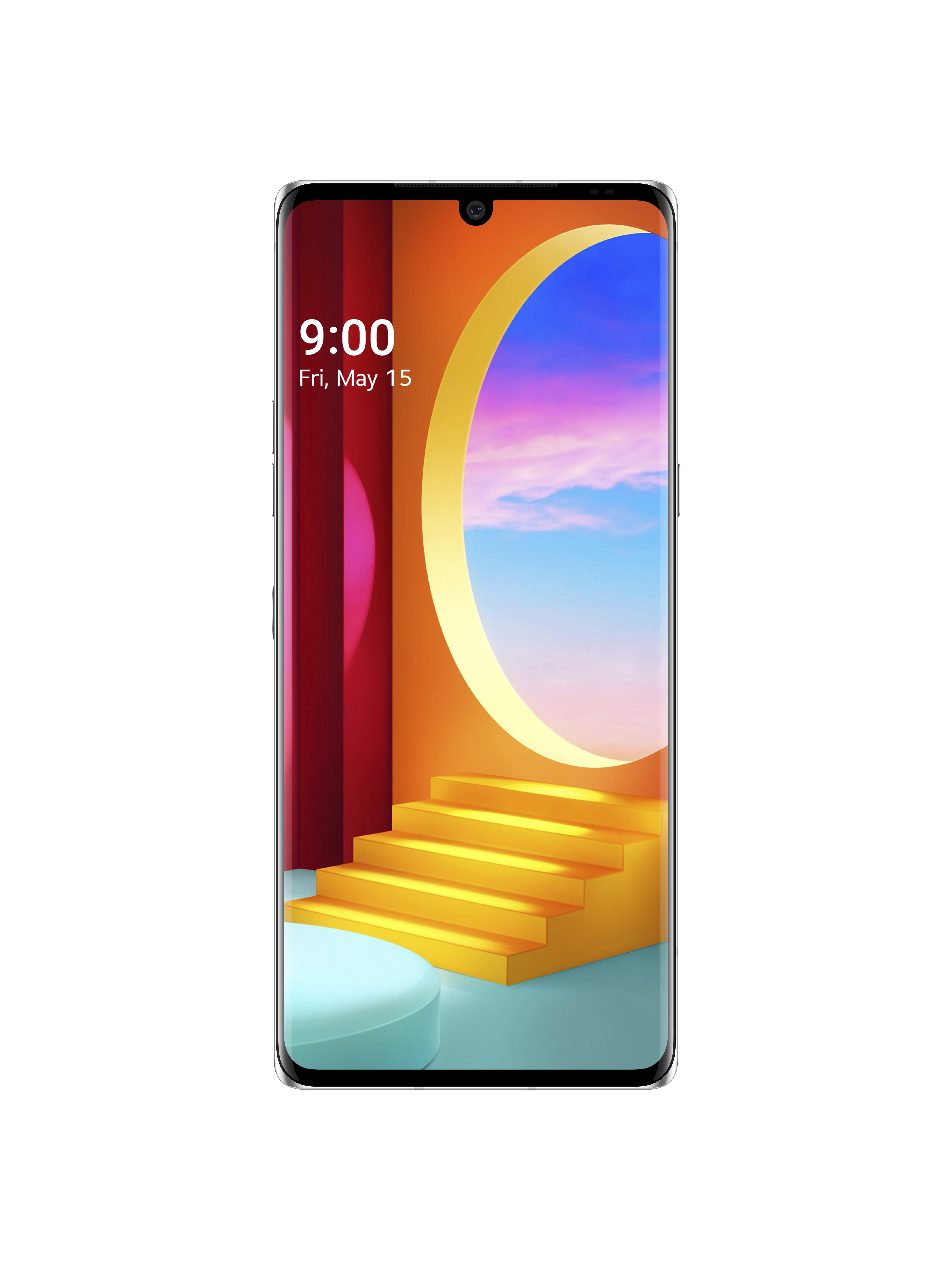 LG VELVET 4G 128 GB Aurora Silber Dual SIM