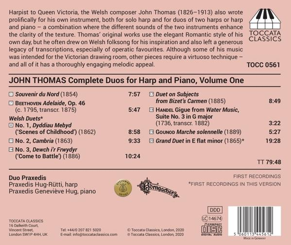 Duo Praxedis - Sämtliche Duos für Harfe und Klavier  - (CD)