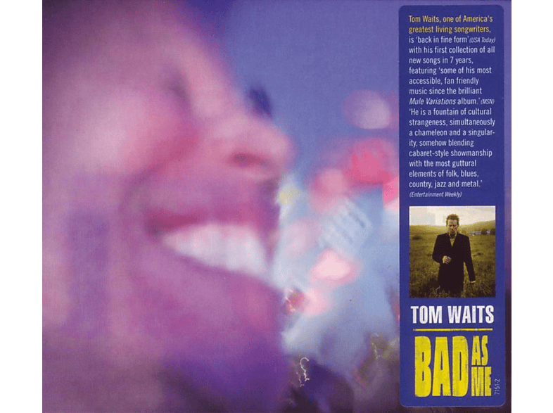 Tom Waits - Bad As Me  - (CD)