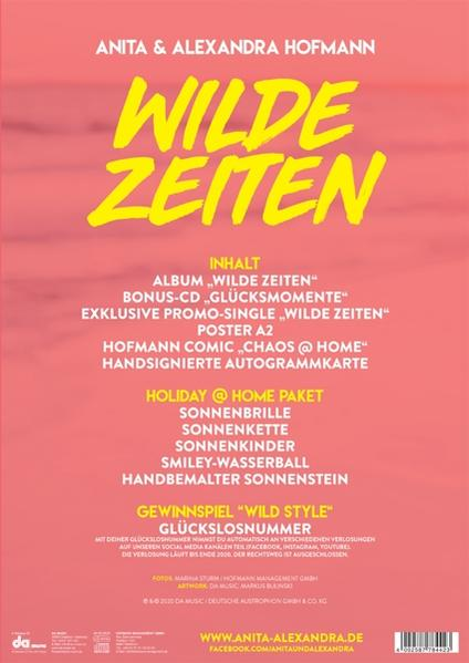 Anita & Alexandra Hofmann - Wilde Zeiten (Limited Fan Box)  - (CD)