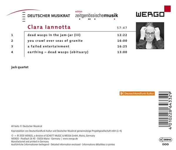 Ein CD-Cover mit Text, einem Foto einer Frau und einer Titelliste. Der Text ist auf Deutsch.