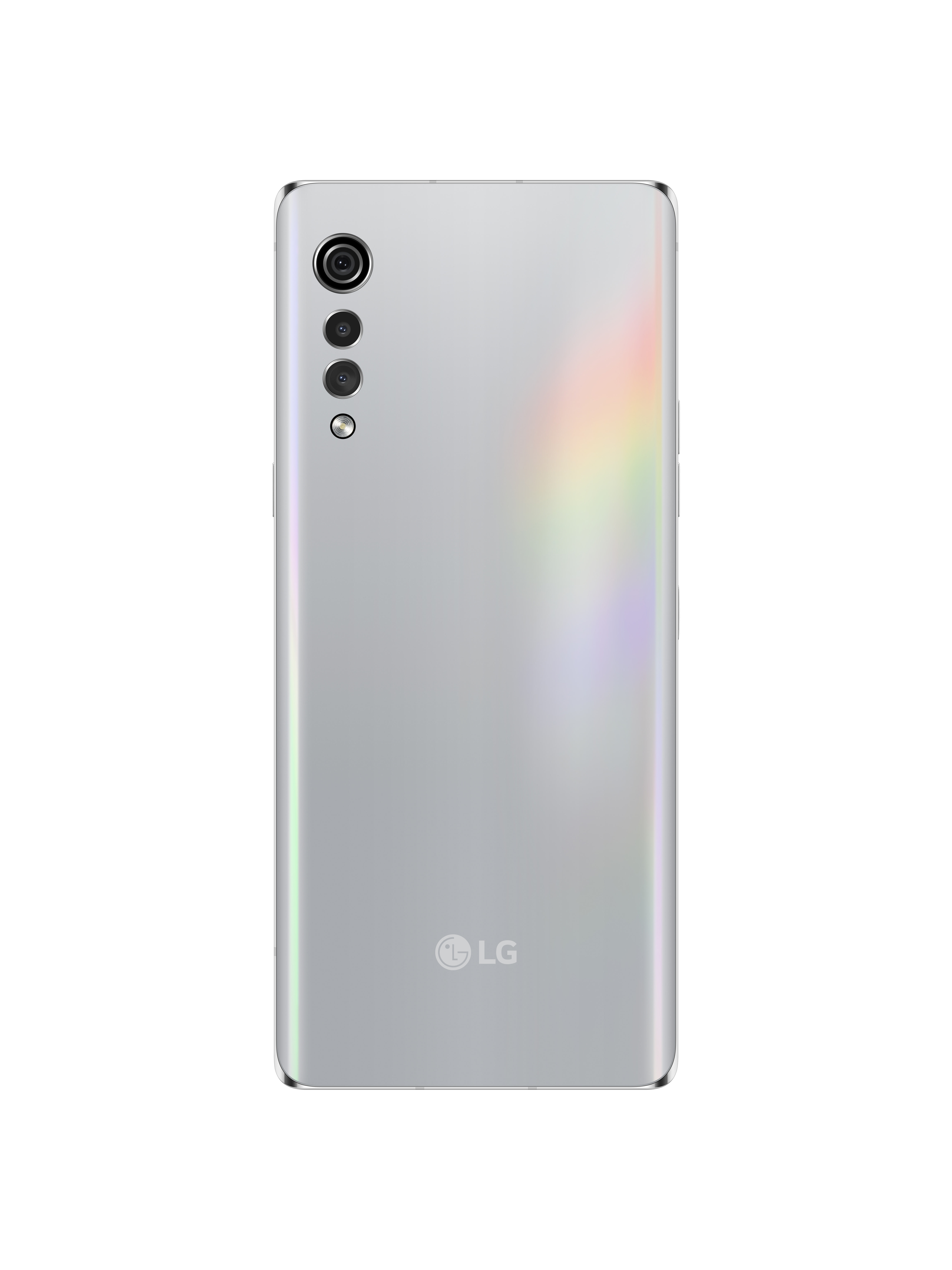 LG VELVET 4G 128 GB Aurora Silber Dual SIM
