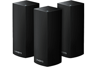 LINKSYS Velop AC6600 otthoni Mesh WiFi rendszer Tri- Band (3-as csomag), fekete