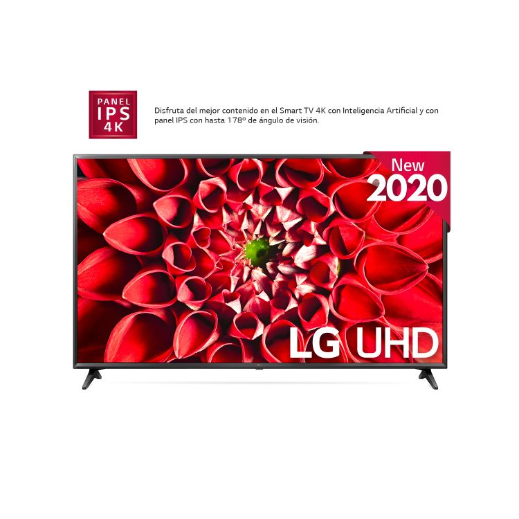 TV LED 65" - LG 65UM7050PLA, Smart TV 4K UHD, webOS 4.5, HDR10 Pro, HLG, Ultra Surround, HDMI, USB, WiFi [A]