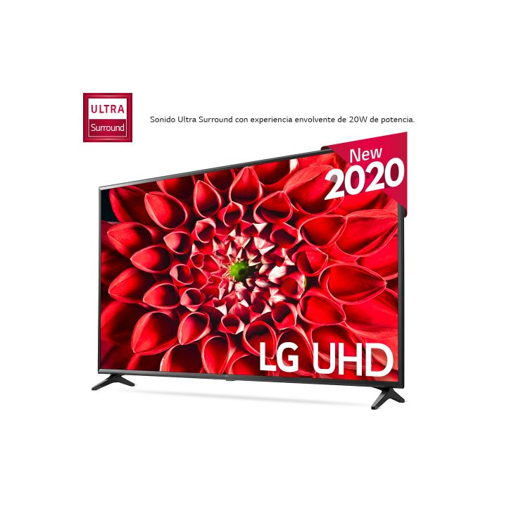 TV LED 65" - LG 65UM7050PLA, Smart TV 4K UHD, webOS 4.5, HDR10 Pro, HLG, Ultra Surround, HDMI, USB, WiFi [A]