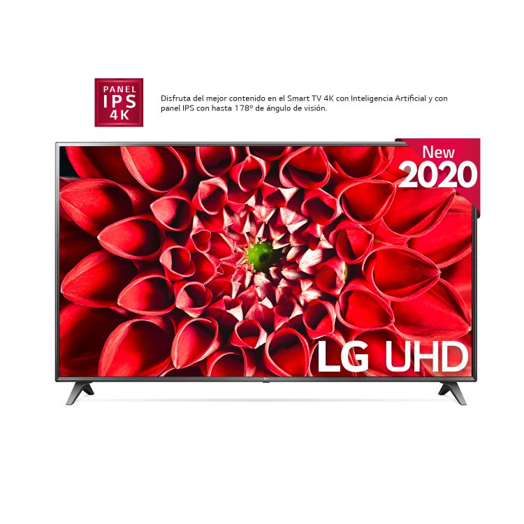 TV LED 75" - LG 75UM7050PLA.AEU .AEU, UHD 4K, 4K UHD 3 x HDMI, 2 x USB 2.0, A, Negro