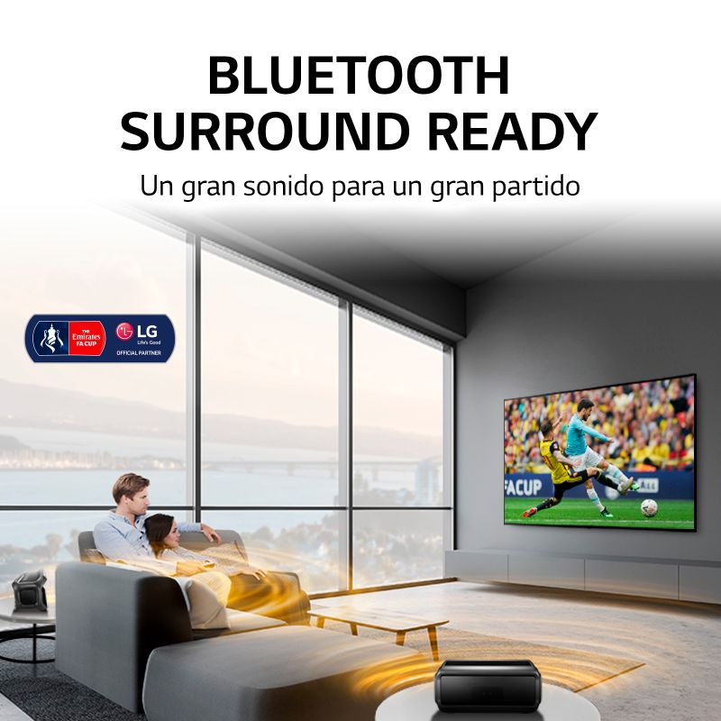 TV LED 75" - LG 75UN81006LB, UHD 4K, 3840x2160 p, Procesador Quad Core, HDR10 Pro, HLG, Sonido UltraSurround