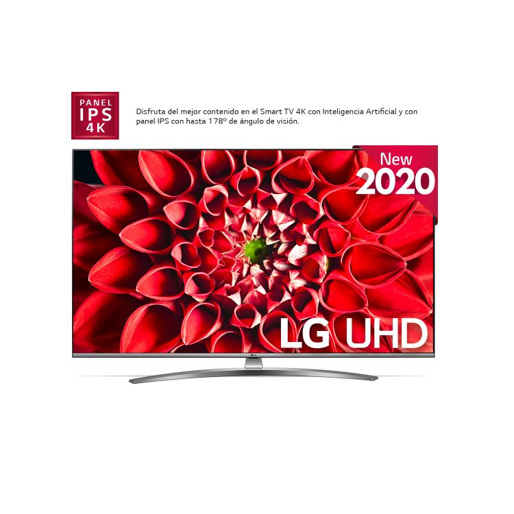 TV LED 75" - LG 75UN81006LB, UHD 4K, 3840x2160 p, Procesador Quad Core, HDR10 Pro, HLG, Sonido UltraSurround