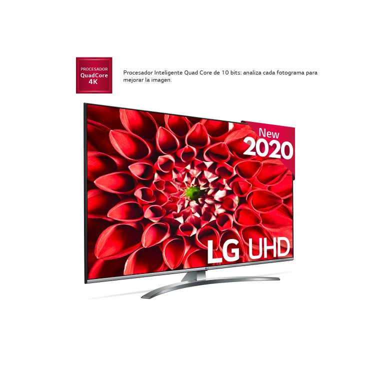 TV LED 75" - LG 75UN81006LB, UHD 4K, 3840x2160 p, Procesador Quad Core, HDR10 Pro, HLG, Sonido UltraSurround