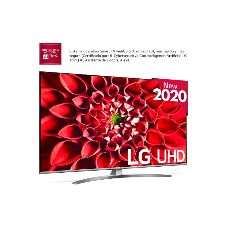 TV LED 75" - LG 75UN81006LB, UHD 4K, 3840x2160 p, Procesador Quad Core, HDR10 Pro, HLG, Sonido UltraSurround