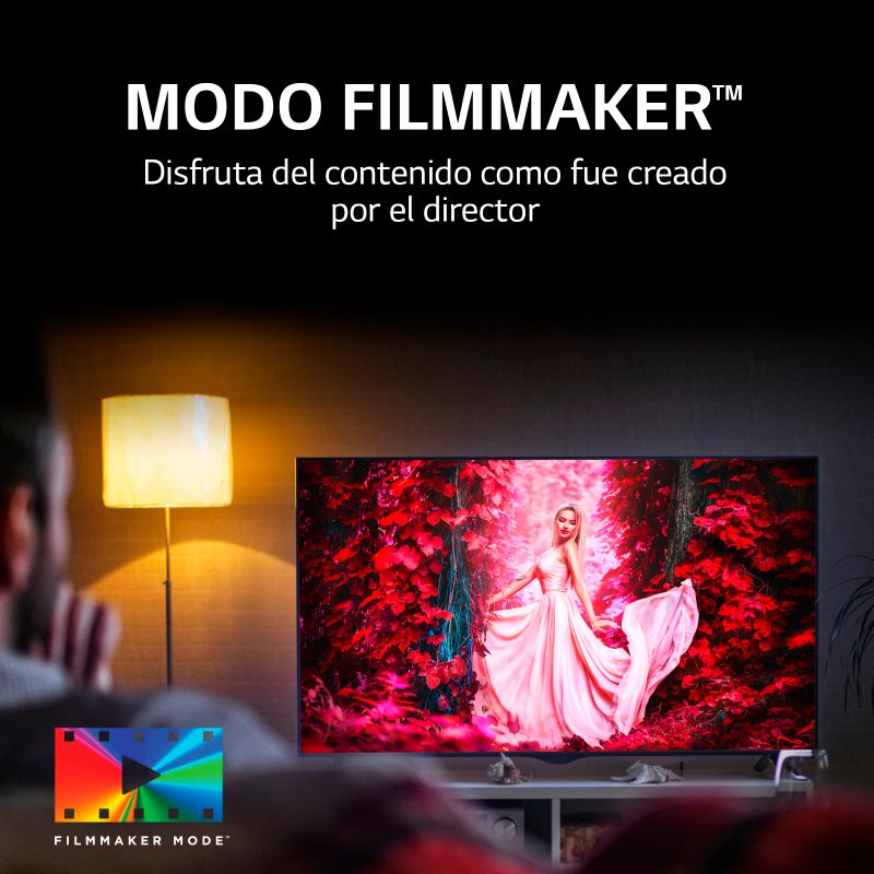 TV LED 75" - LG 75UN81006LB, UHD 4K, 3840x2160 p, Procesador Quad Core, HDR10 Pro, HLG, Sonido UltraSurround