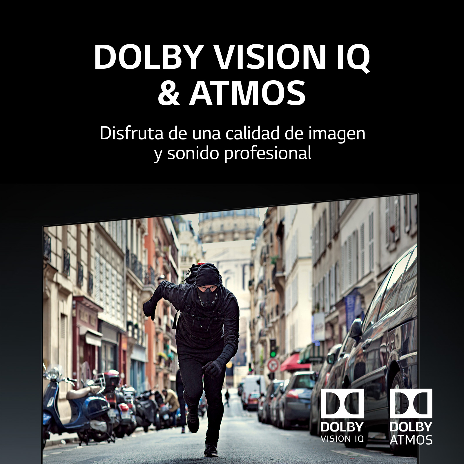 TV OLED 65" - LG OLED65GX6LA, Smart TV OLED 4K, Inteligencia Artificial, 100% HDR, Dolby ATMOS, Bluetooth