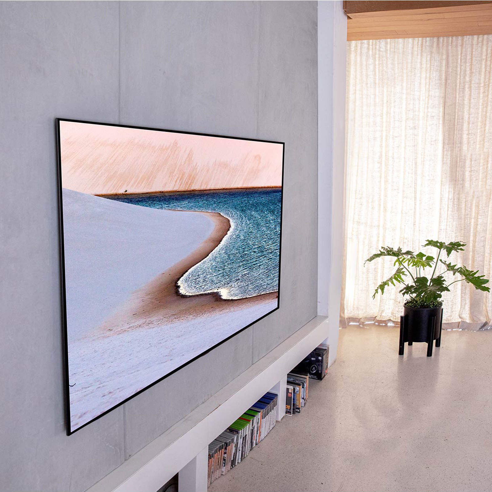 TV OLED 65" - LG OLED65GX6LA, Smart TV OLED 4K, Inteligencia Artificial, 100% HDR, Dolby ATMOS, Bluetooth