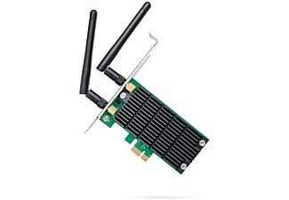 TP-LINK Archer T4E AC1200 Kablosuz Çift Bantlı PCI Express Adaptör Siyah