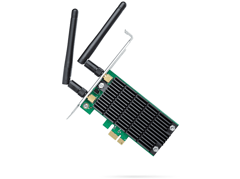 TP-LINK Archer T4E AC1200 Kablosuz Çift Bantlı PCI Express Adaptör Siyah