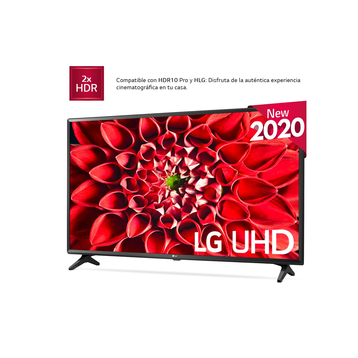 TV LED 43" - LG 43UM7050PLF, Smart TV 4K UHD, webOS 4.5, HDR10 Pro, HLG, Ultra Surround, HDMI, USB, WiFi [A]