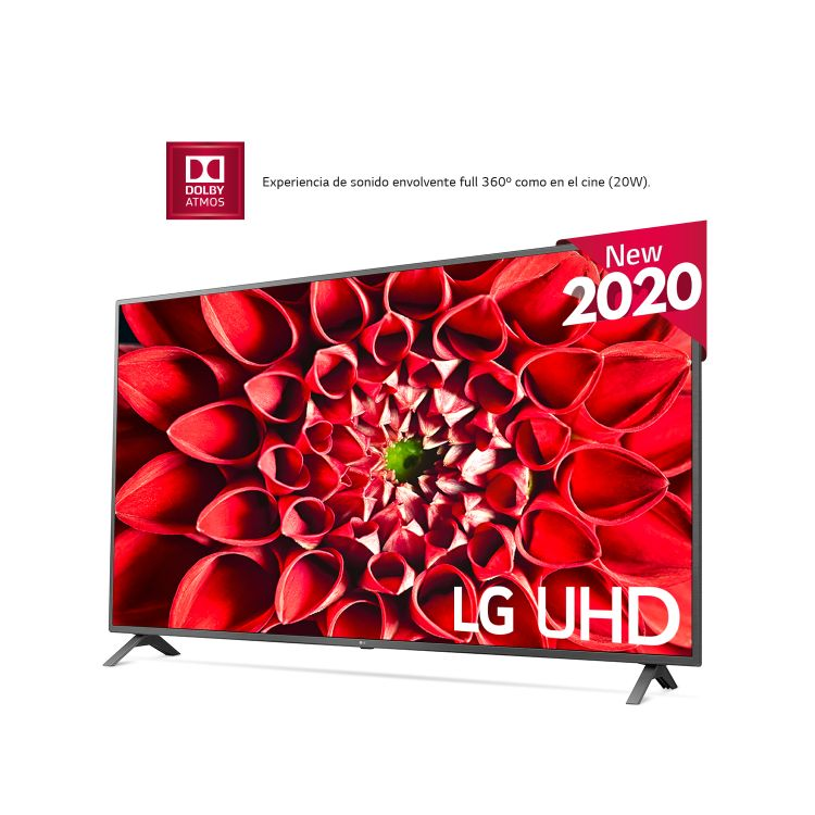 TV LED 82" - LG 82UN85006LA, UHD 4K, 3840 x 2160 píxeles, α7 Gen3, Smart TV', TDT2, Negro