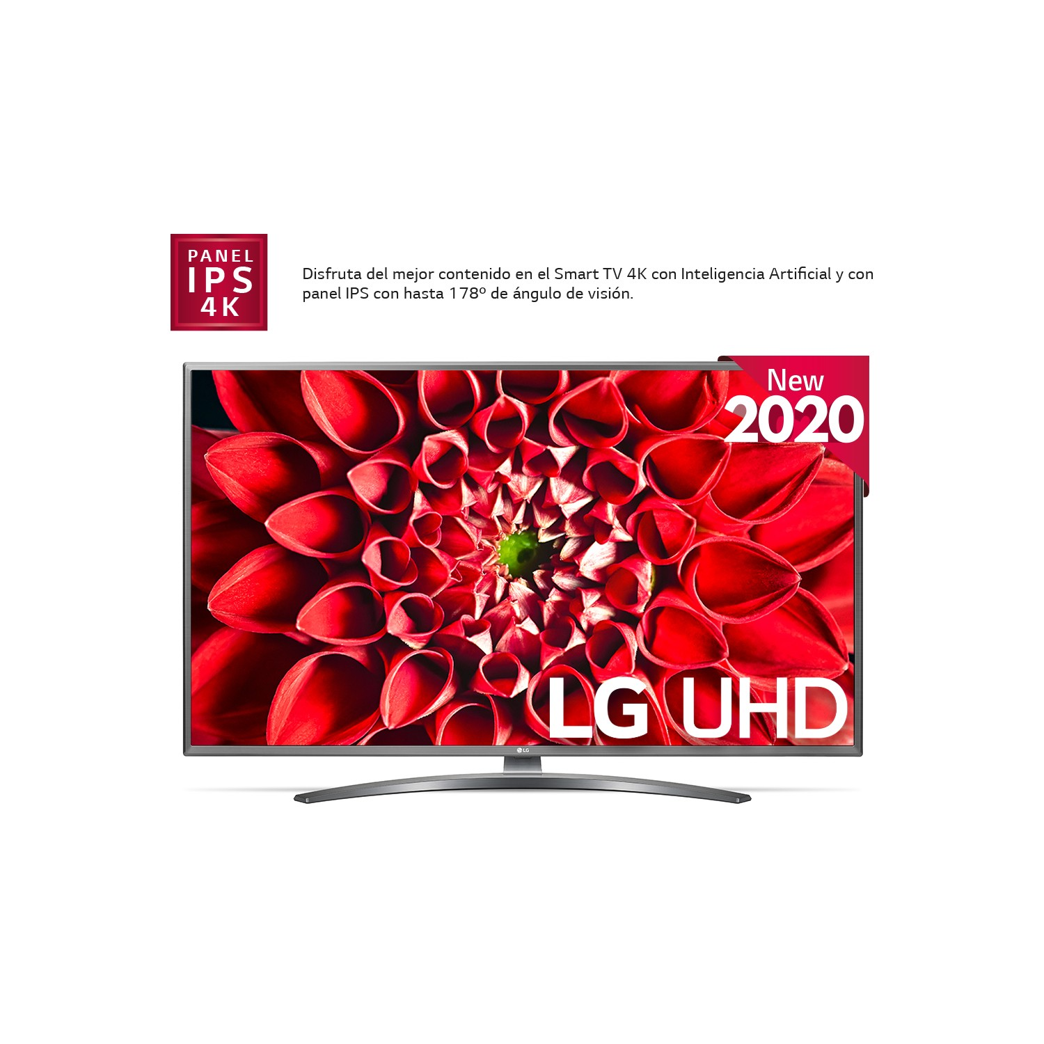 TV LED 43" - LG 43UN81006LB, UHD 4K, WiFi, Bluetooth, Inteligencia Artificial, HDR 10 Pro, Smart TV