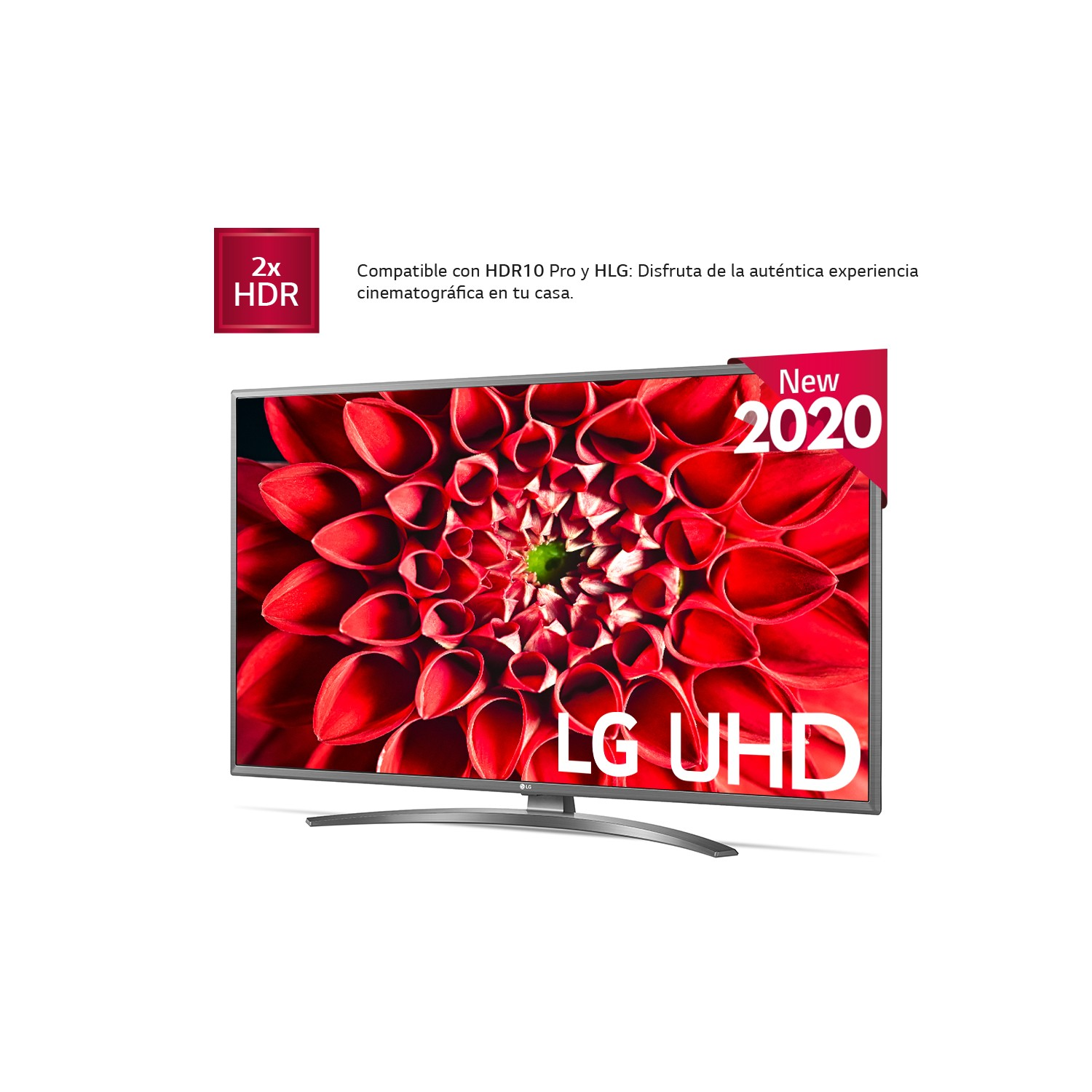 TV LED 43" - LG 43UN81006LB, UHD 4K, WiFi, Bluetooth, Inteligencia Artificial, HDR 10 Pro, Smart TV
