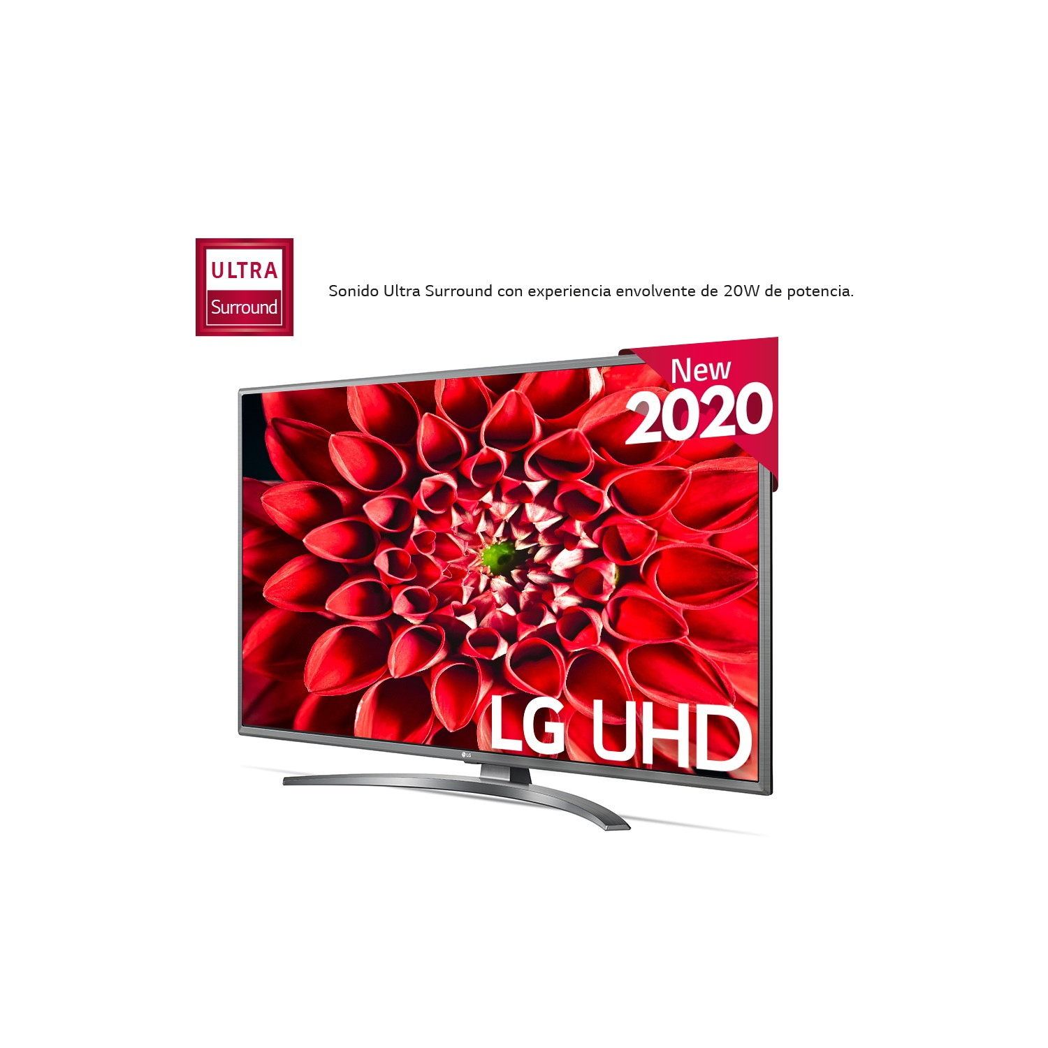 TV LED 43" - LG 43UN81006LB, UHD 4K, WiFi, Bluetooth, Inteligencia Artificial, HDR 10 Pro, Smart TV