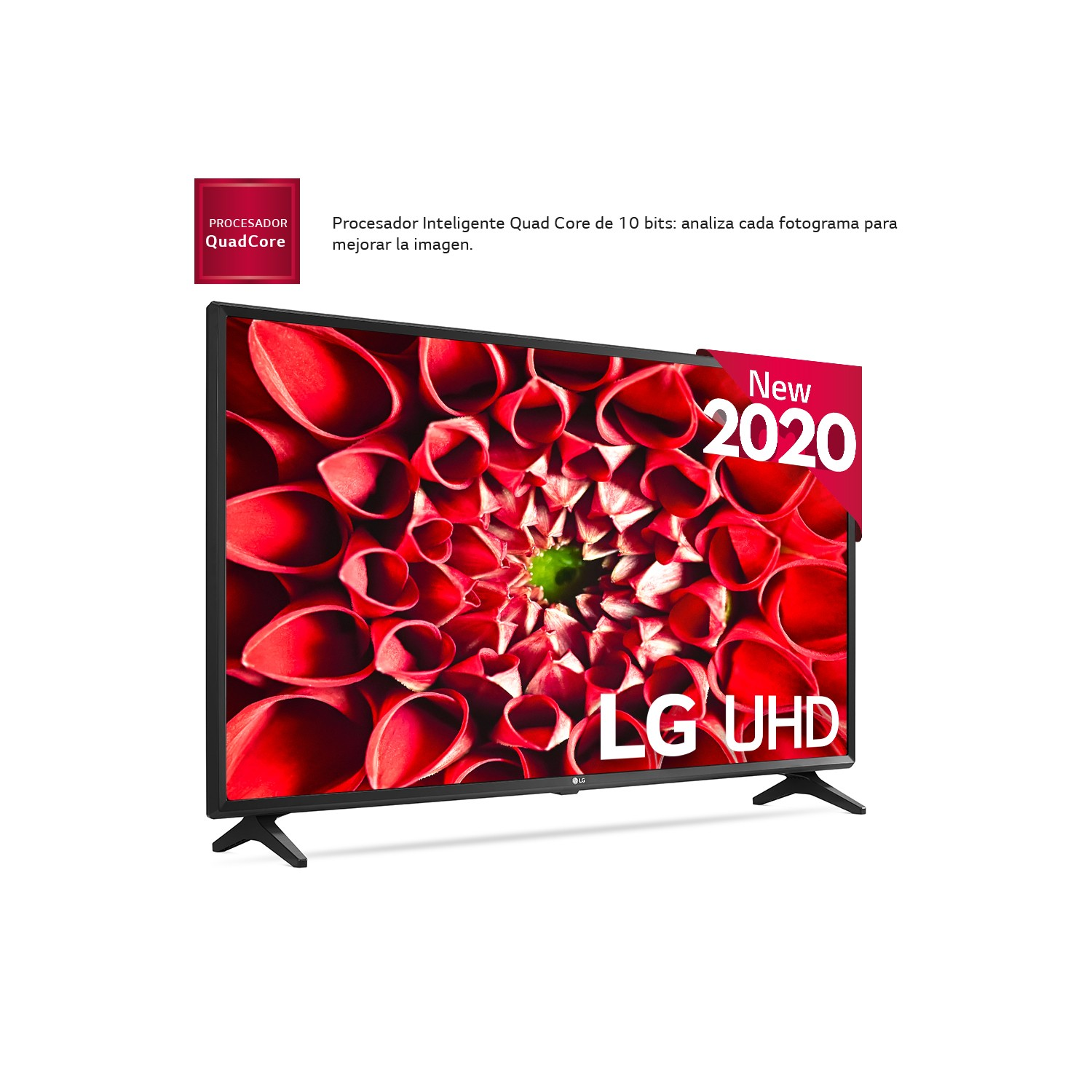 TV LED 49" - LG 49UM7050PLF, Smart TV 4K UHD, webOS 4.5, HDR10 Pro, HLG, Ultra Surround, HDMI, USB, WiFi [A]