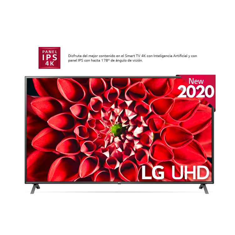 TV LED 86" - LG 86UN85006LA, UHD 4K, 3840x2160 píxeles, alfa7 Gen3, 4 HDMI, 3 USB 2.0, A, Negro