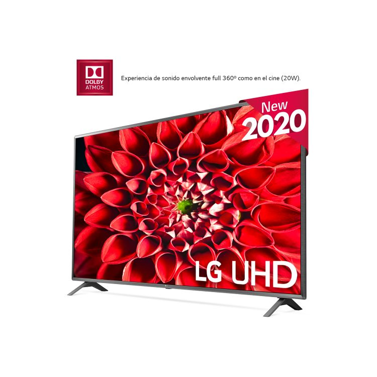 TV LED 86" - LG 86UN85006LA, UHD 4K, 3840x2160 píxeles, alfa7 Gen3, 4 HDMI, 3 USB 2.0, A, Negro