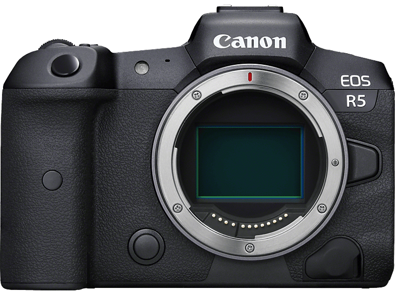 Systemkamera CANON EOS R5 Body Systemkamera, 8,01 cm Display