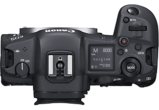 CANON EOS R5 Body Systemkamera, 8,01 cm Display Touchscreen, WLAN