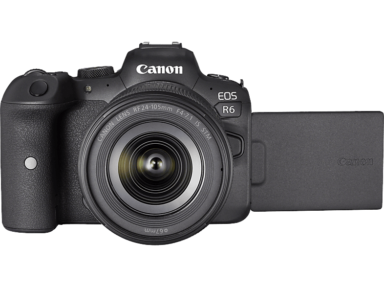 Systemkamera CANON EOS R6 Kit Systemkamera mit Objektiv 24105 mm, 7,5