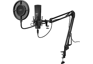 URAGE Stream 800 HD Studio - Microfono streaming (Nero)