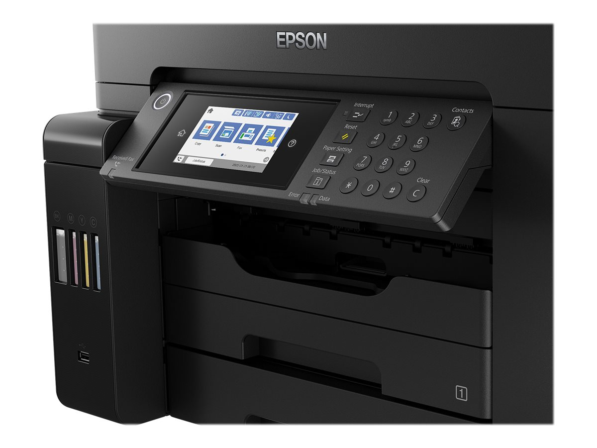 EPSON EcoTank WLAN Tintenstrahl Netzwerkfähig ET-16650 Multifunktionsdrucker