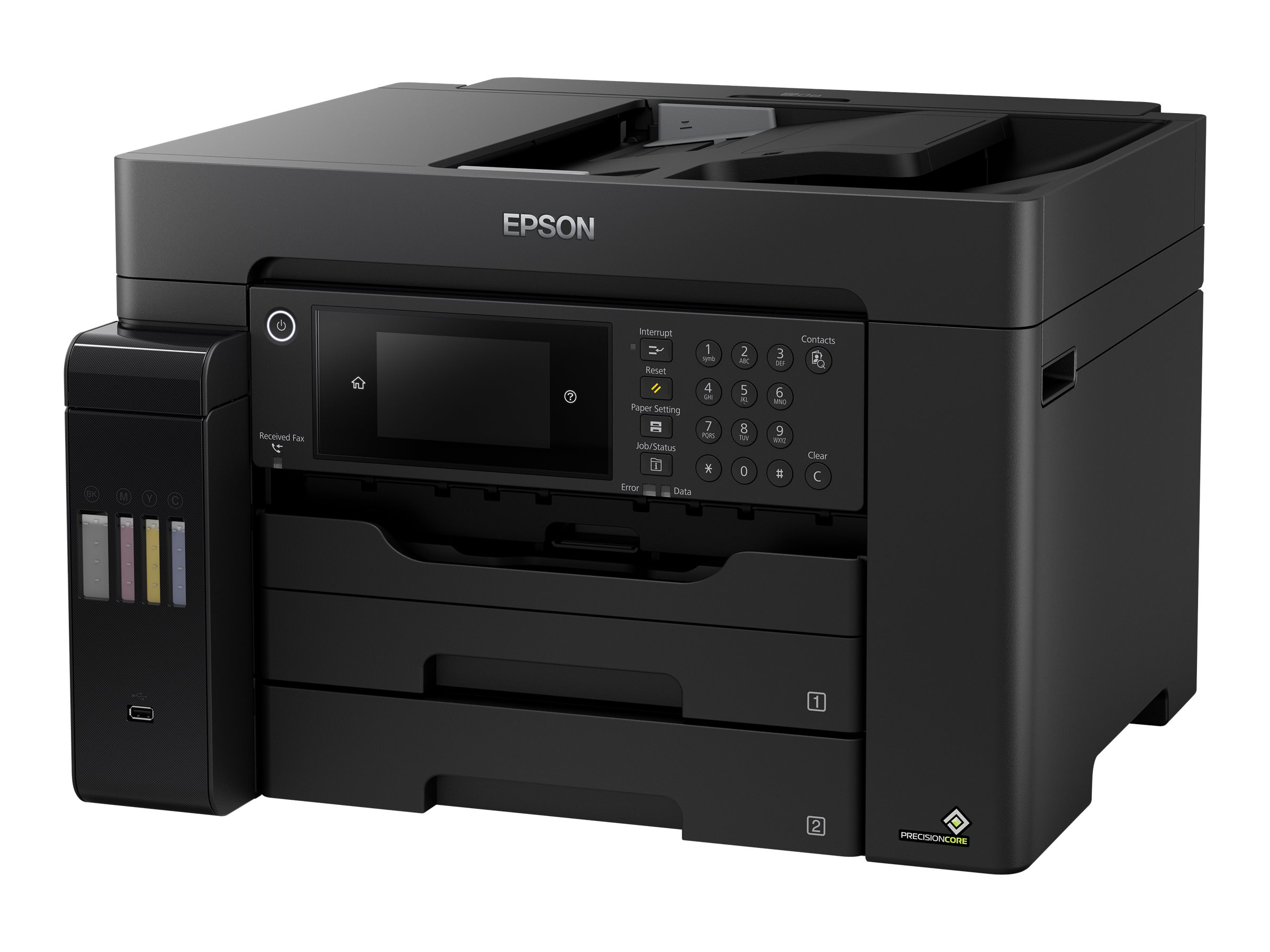 EPSON EcoTank WLAN Tintenstrahl Netzwerkfähig ET-16650 Multifunktionsdrucker
