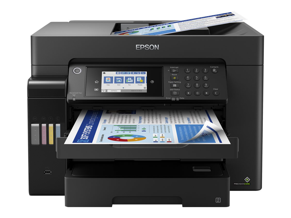 Netzwerkfähig WLAN EcoTank ET-16650 Multifunktionsdrucker Tintenstrahl EPSON